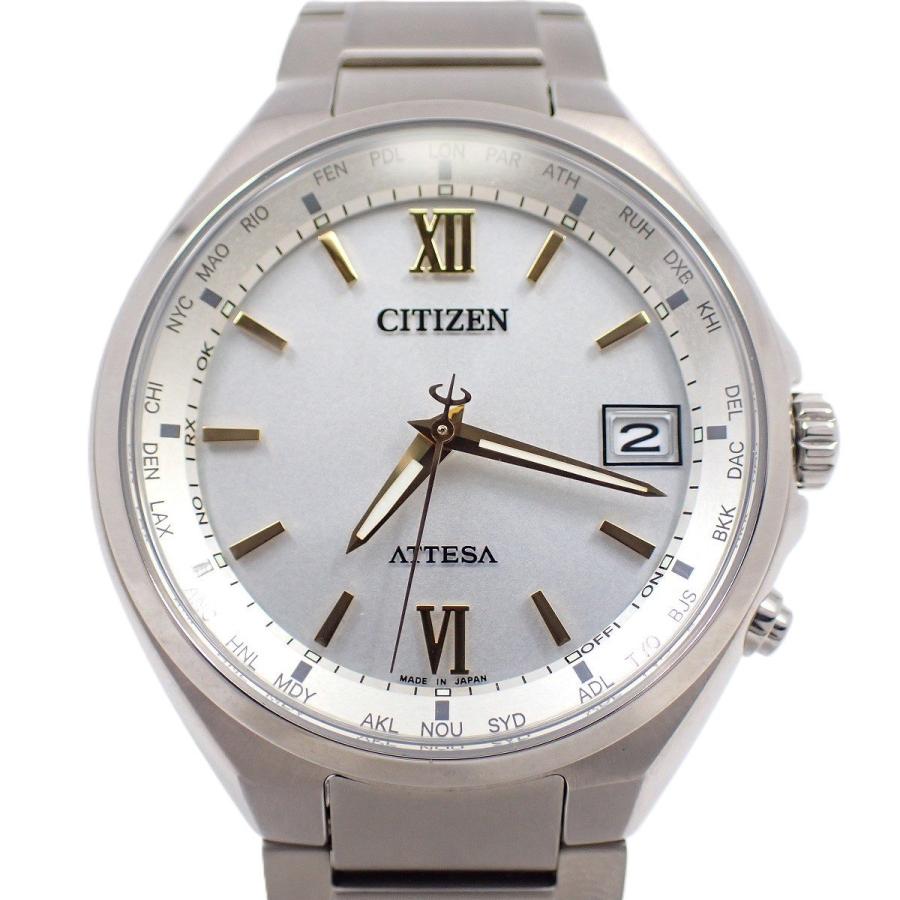 ATTESA（CITIZEN） 【美品】シチズン アテッサ エコドライブ電波 