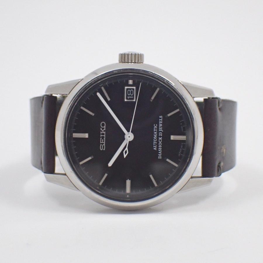 スピリット SEIKO セイコー メカニカル 自動巻き メンズ 腕時計 黒文字