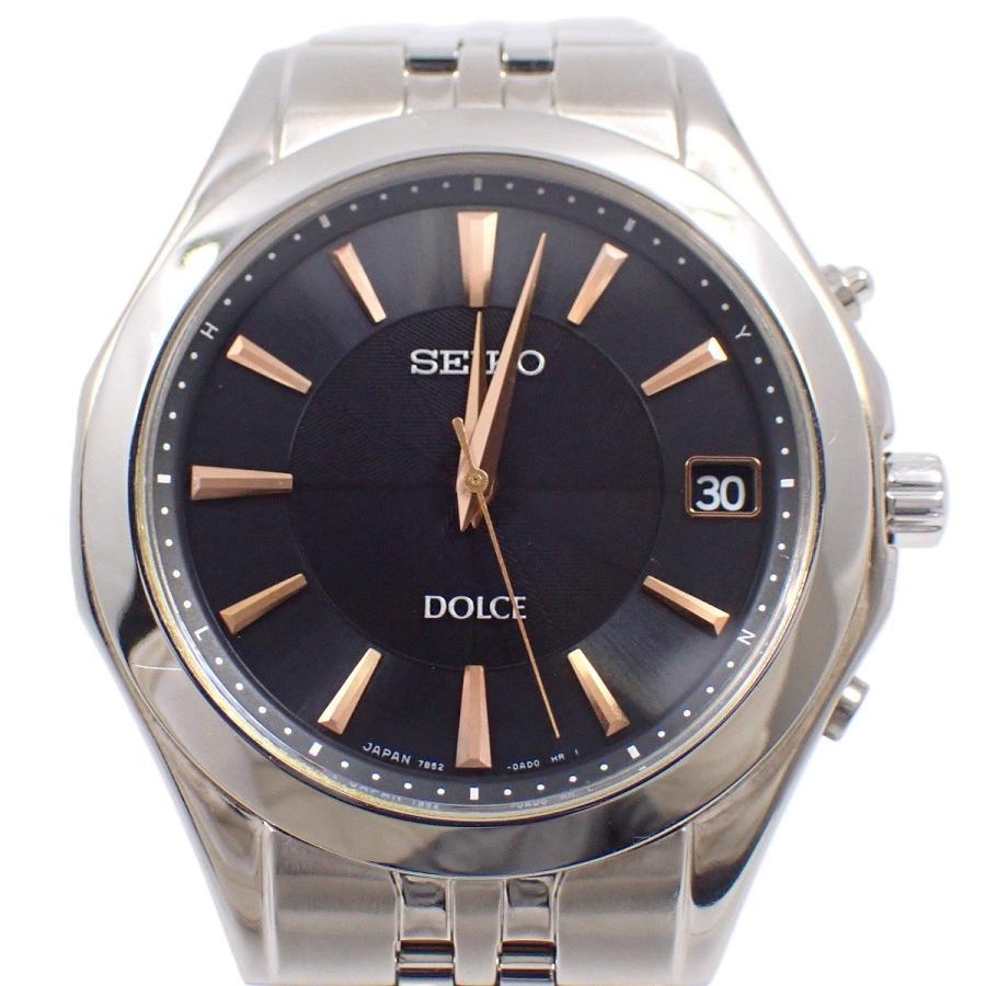 Dolce SEIKO セイコー ドルチェ ソーラー電波 メンズ 腕時計 チタン