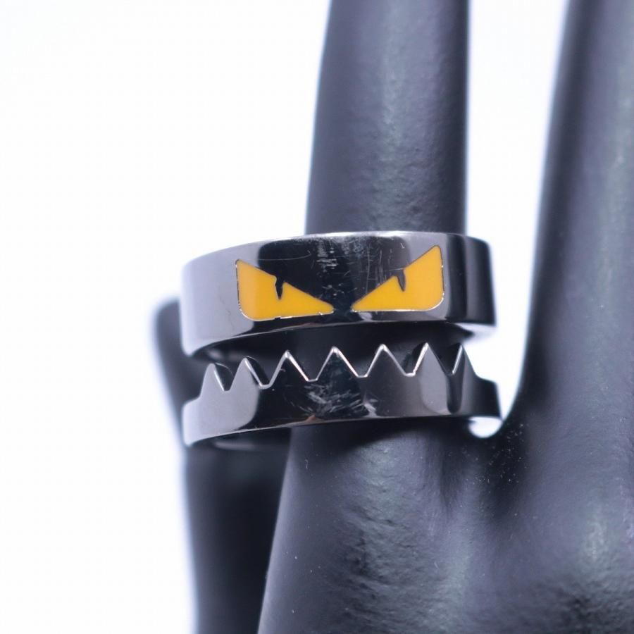 FENDI（フェンディ） バグズ モンスター リング 指輪 シルバー色金具 L