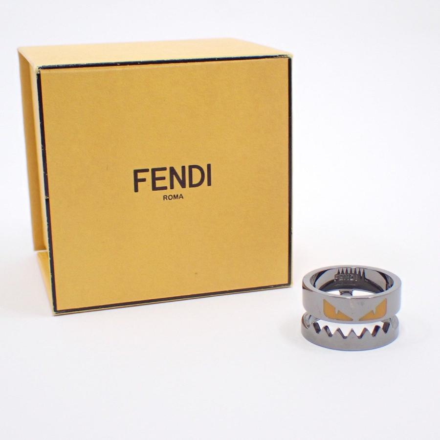 FENDI（フェンディ） バグズ モンスター リング 指輪 シルバー色金具 L