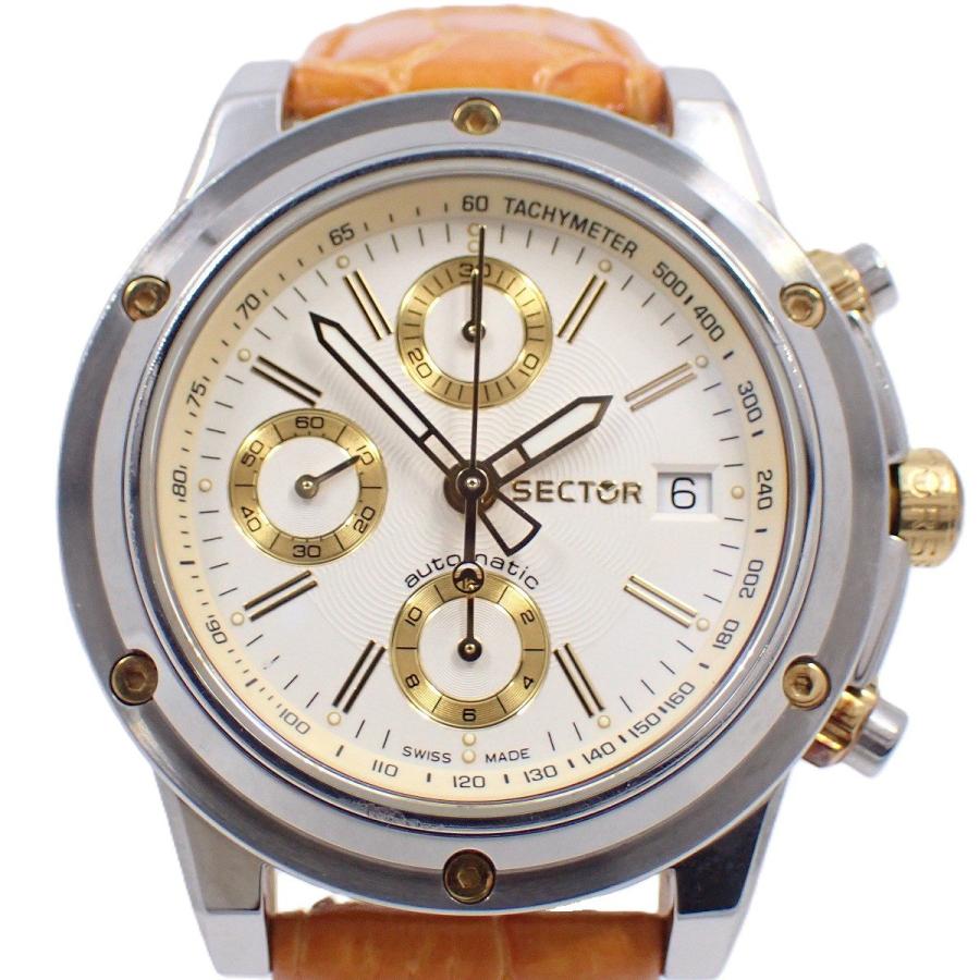 SECTOR（セクター） 850 クロノグラフ 自動巻き メンズ 腕時計 コンビ