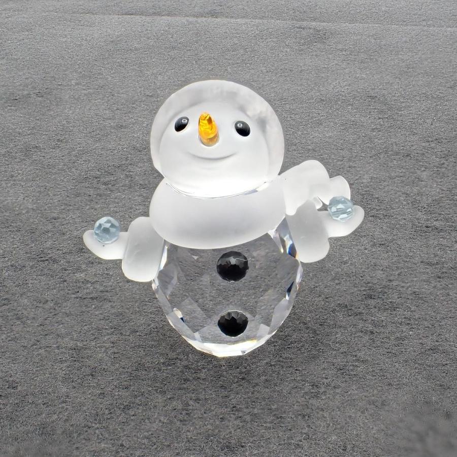 SWAROVSKI（スワロフスキー） 置物 フィギュリン スノーマン 雪だるま