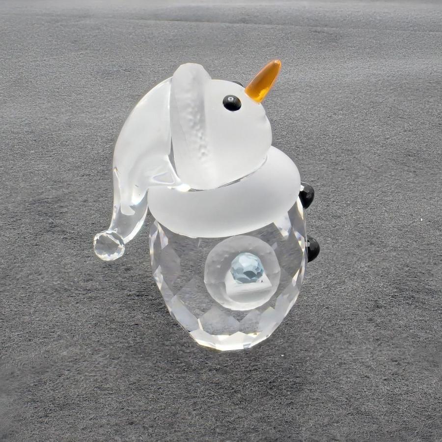 SWAROVSKI（スワロフスキー） 置物 フィギュリン スノーマン 雪だるま