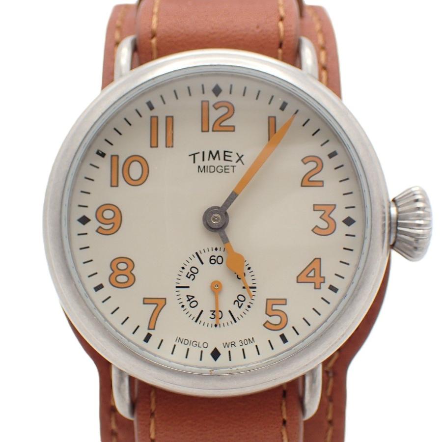 【匿名発送】TIMEX タイメックス ミジェット クォーツ アイボリー文字盤 TIMEX（タイメックス） ミジェット クォーツ メンズ 腕時計 アイボリー