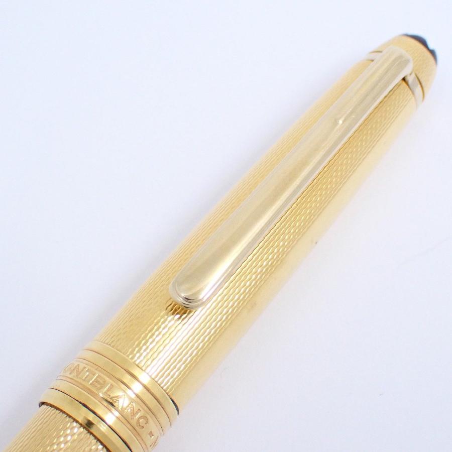 MONTBLANC モンブラン マイスターシュテュック ソリテール 18Kペン先 万年筆 ゴールド バーレイ【いおき質店】_2