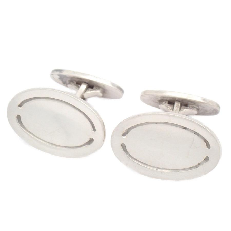 美品　ジョージジェンセン　75A カフリンクス　カフス　シルバー Georg Jensen（ジョージ ジェンセン） 75A カフス カフリンクス