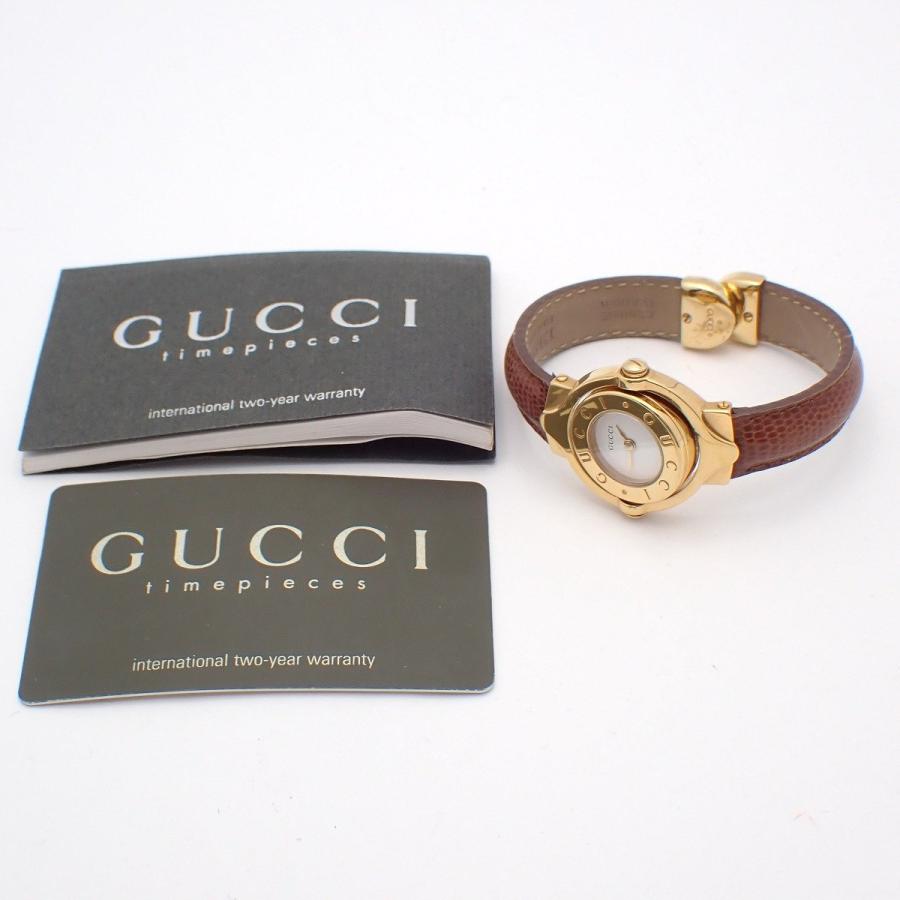 GUCCI レディース腕時計 ブレスレットタイプ ゴールド系 GUCCI（グッチ） GQ6600 ブレスウォッチ クォーツ レディース 腕時計