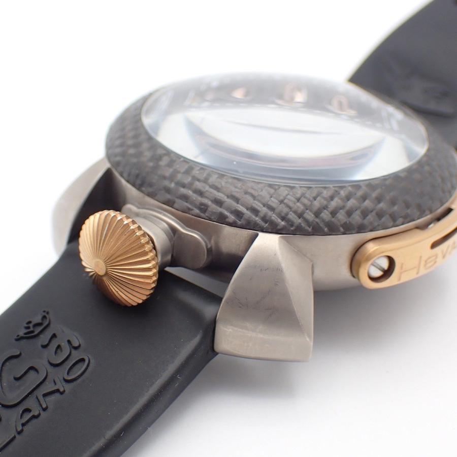 ダイビング ガガミラノ ダイビング48MM 自動巻き メンズ 腕時計 チタン