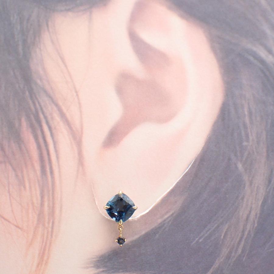 スタージュエリー K18 ピアス DEEP SEA 天然ブルートパーズ STAR JEWELRY（スタージュエリー） DEEP SEA ピアス K18YG/ブルー
