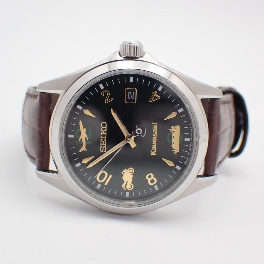 SEIKO（セイコー） Kawasaki 川崎重工コラボ 自動巻き メンズ 腕時計