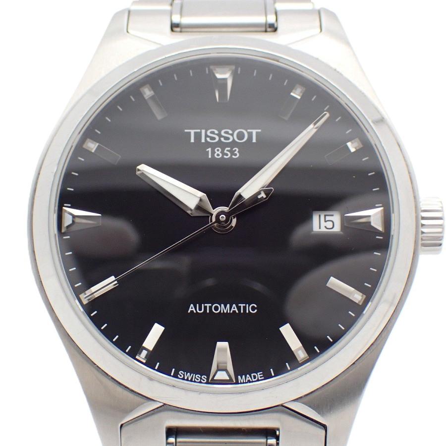 TISSOT（ティソ） Tクラシック Tテンポ 自動巻き メンズ 黒文字盤 純正