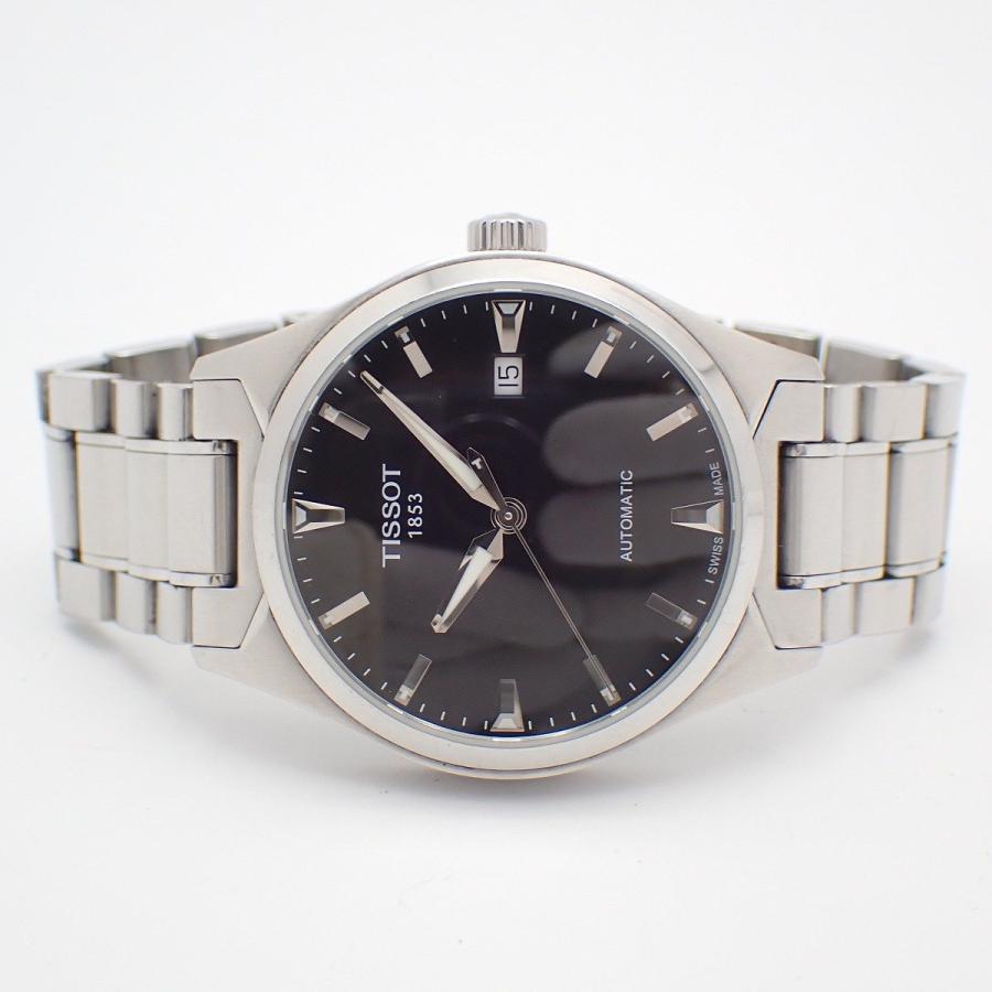 TISSOT（ティソ） Tクラシック Tテンポ 自動巻き メンズ 黒文字盤 純正