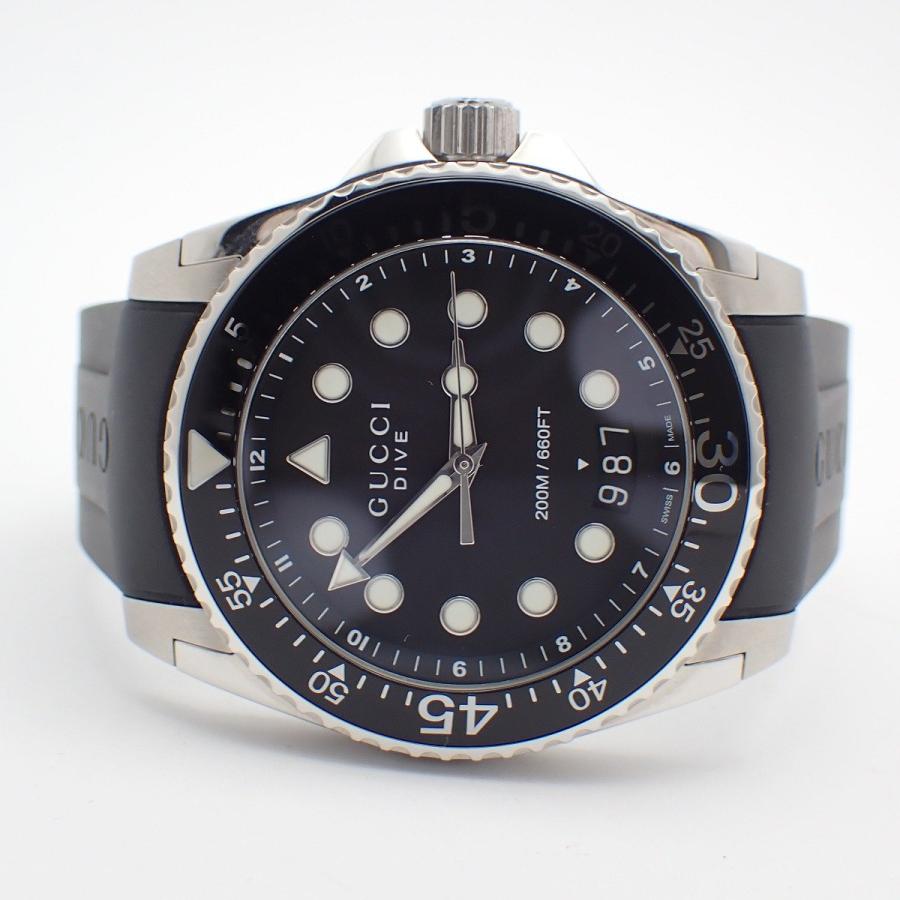 GUCCI（グッチ） 136.2 ダイヴ 200M防水 クォーツ メンズ 腕時計
