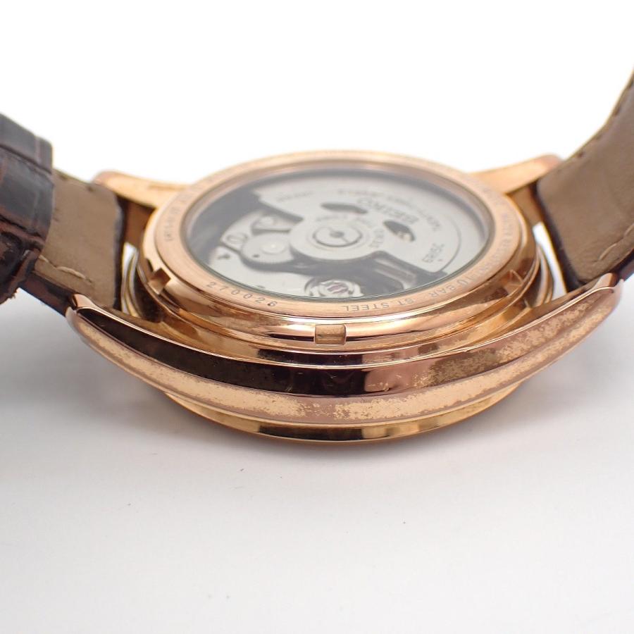 SEIKO（セイコー） メカニカル 自動巻き メンズ 腕時計 ピンクゴールド