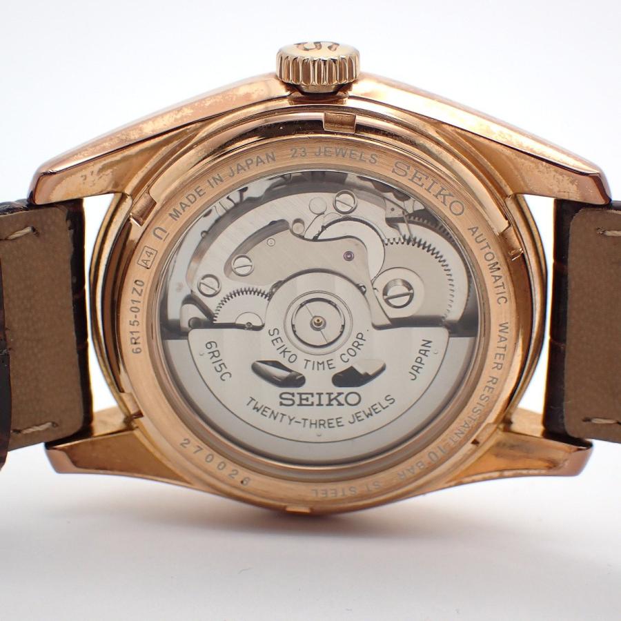 SEIKO（セイコー） メカニカル 自動巻き メンズ 腕時計 ピンクゴールド
