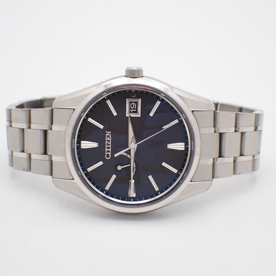 ザ・シチズン AQ1020-51E チタン 美品　送料無料 The CITIZEN ザ・シチズン THE 高精度エコドライブ メンズ 腕時計