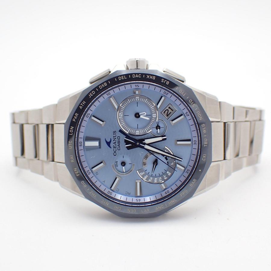 【美品】CASIO OCEANUS 電波ソーラー Bluetooth チタン OCEANUS 【美品】カシオ オシアナス 20周年記念限定 クラシック