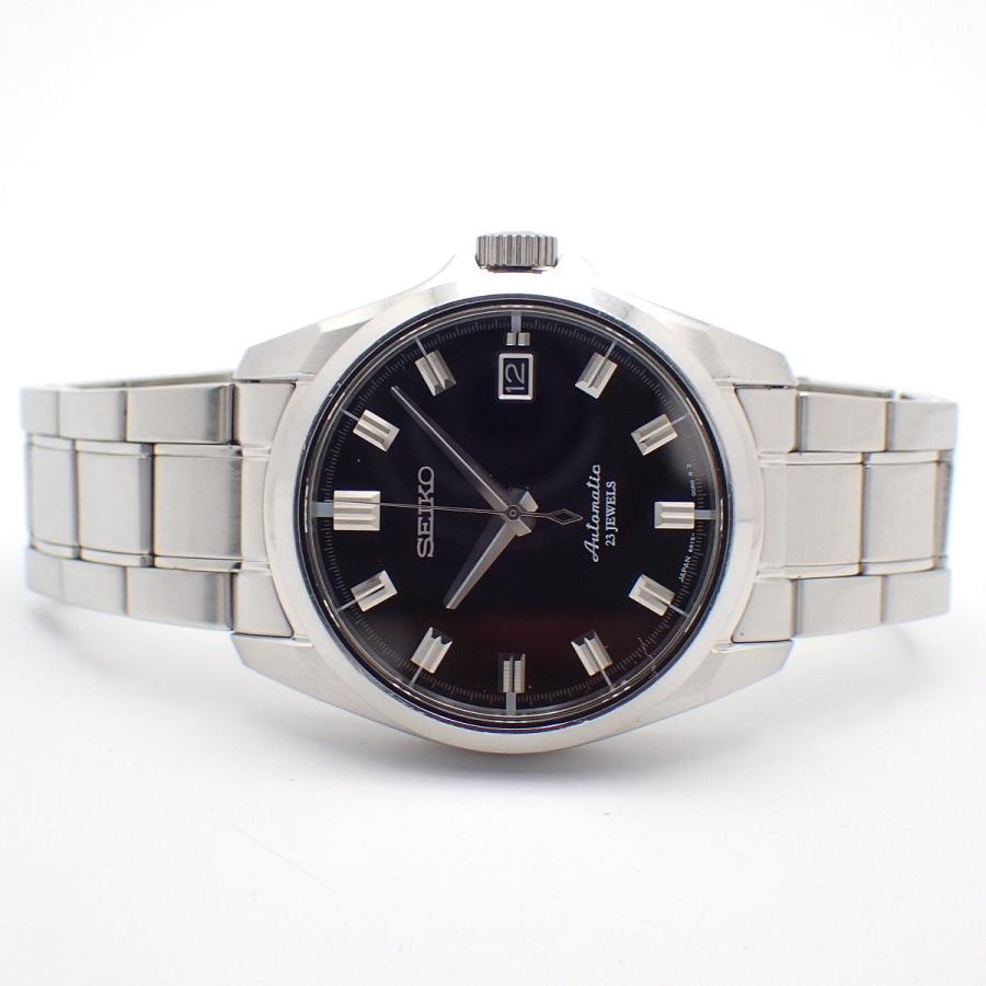 SEIKO SARB021 自動巻き 黒文字盤 SEIKO（セイコー） メカニカル 自動巻き メンズ 腕時計 黒文字盤 裏