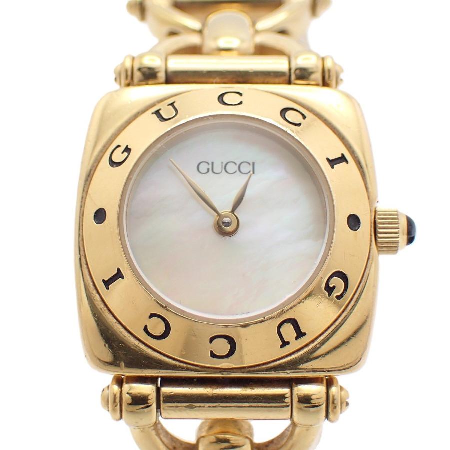 GUCCI 　グッチ　 6400L 　レディース　腕時計　ゴールド　保管品 GUCCI（グッチ） 6400L クォーツ レディース 腕時計 ゴールドGP シェル