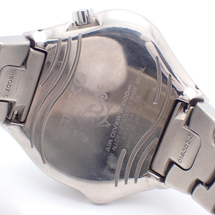 【美品】セイコー スキューバマスター クォーツ 腕時計 チタン シルバー SEIKO（セイコー） 【訳あり品】SEIKO スキューバマスター ピピン