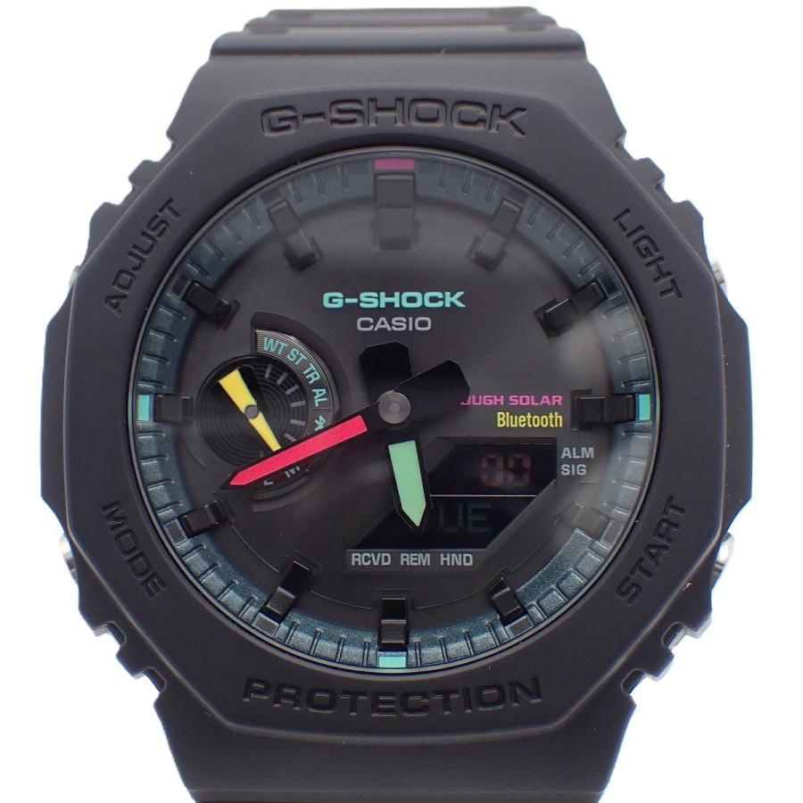 G-SHOCK GA-B2100MF-1AJF　国内正規品 美品 G-SHOCK 【美品】カシオ Multi Fluorescent colorシリーズ Bluetooth