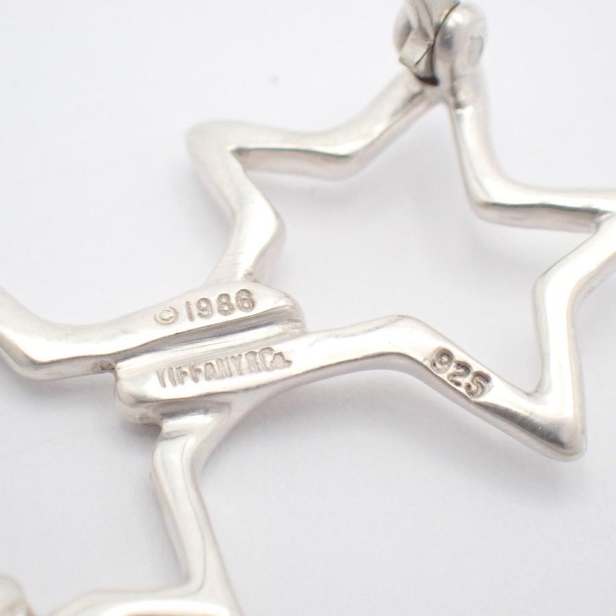ティファニー　ボリューム　スター　ブローチ　925 TIFFANY&Co.（ティファニー） トリプルスター ブローチ シルバー925