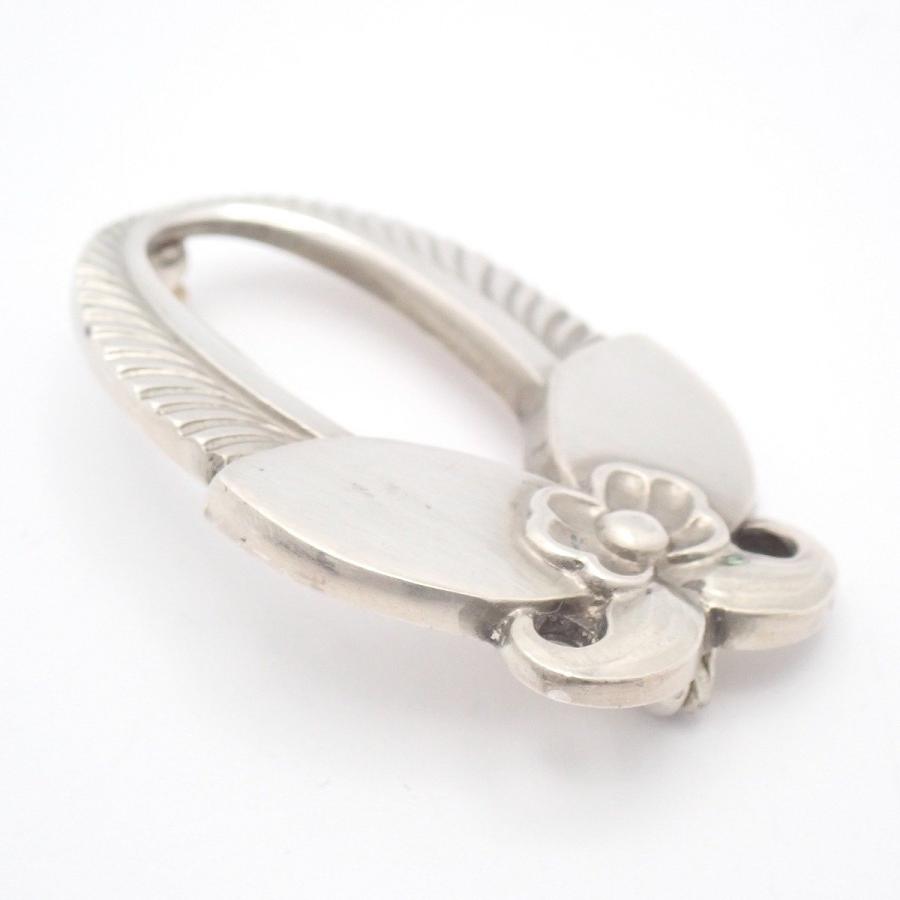 ジョージジェンセン　フラワーブローチ　箱付き！！ Georg Jensen（ジョージ ジェンセン） 227 フラワーモチーフ ブローチ