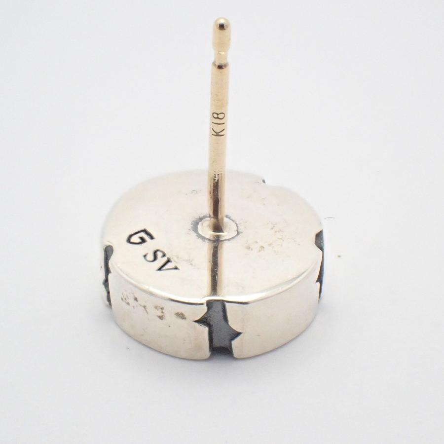 GARNI（ガルニ） Thorn Coveted Oval ピアス シルバー/K18【いおき質店
