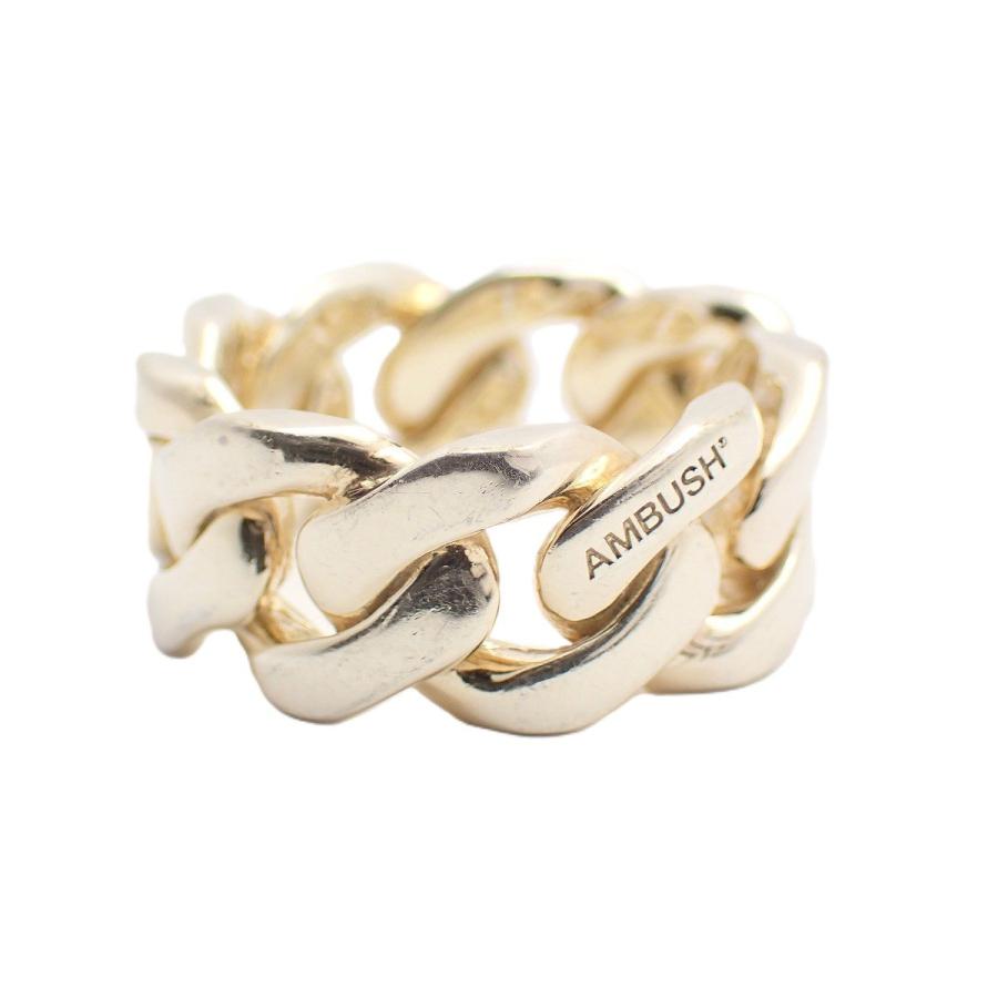 AMBUSH（アンブッシュ） CHAIN RING 3 リング 指輪 シルバー925