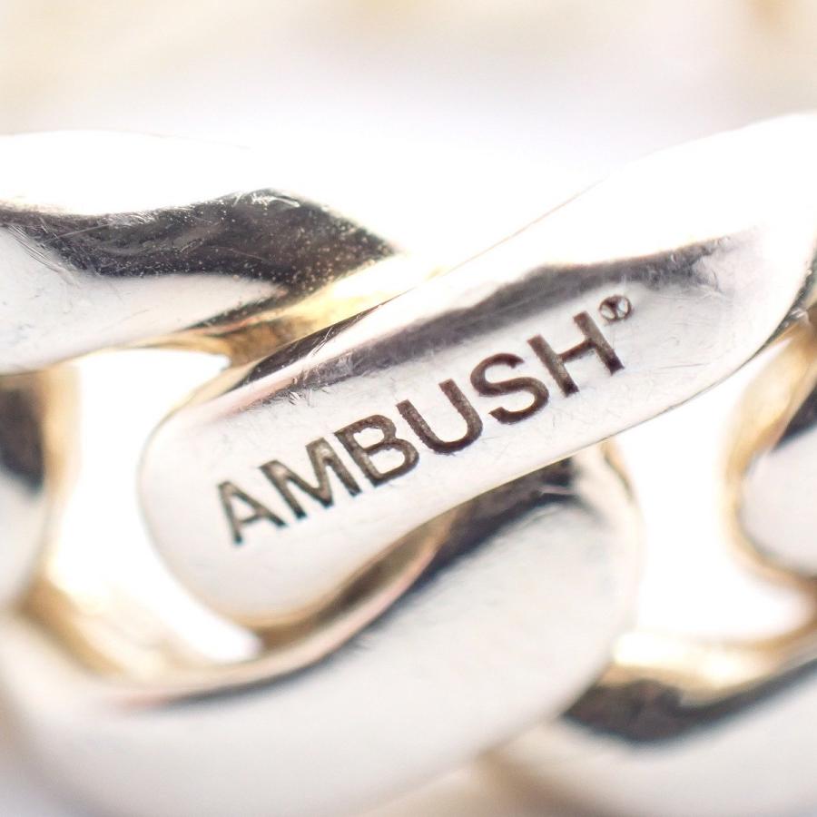 AMBUSH（アンブッシュ） CHAIN RING 3 リング 指輪 シルバー925