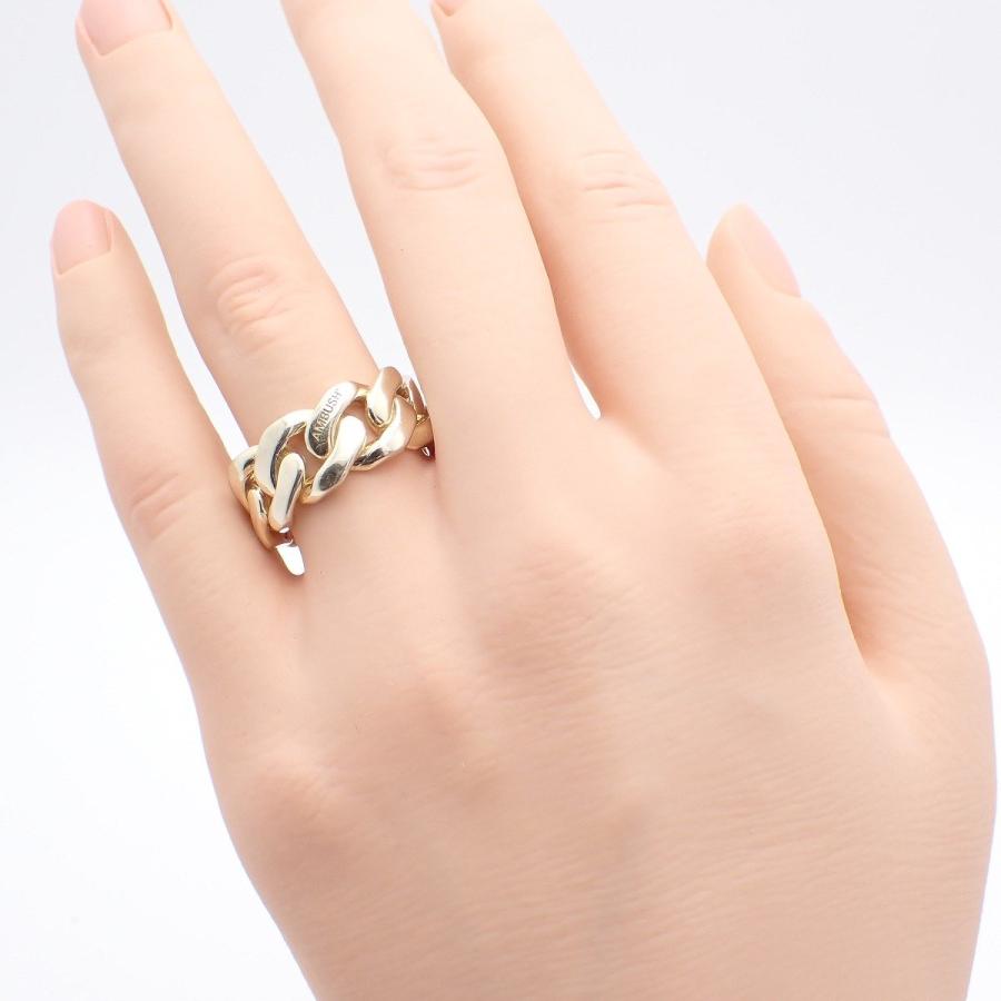 AMBUSH（アンブッシュ） CHAIN RING 3 リング 指輪 シルバー925