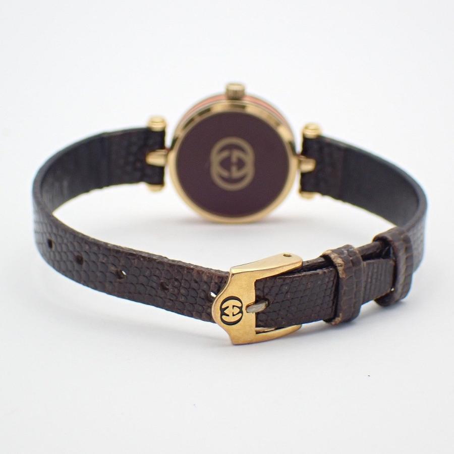 GUCCI（グッチ） ラウンド型 シェリーラインケース クォーツ