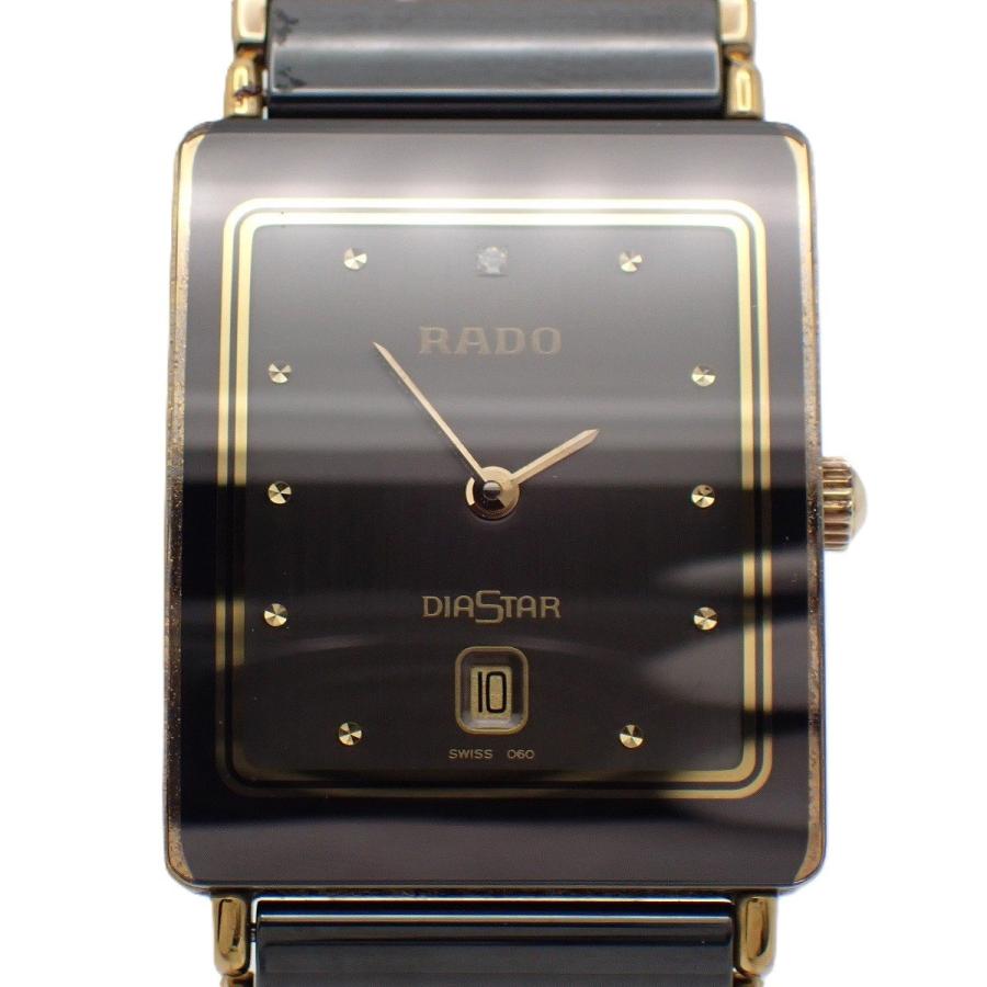 RADO（ラドー） ダイヤスター クォーツ メンズ 腕時計 セラミック 