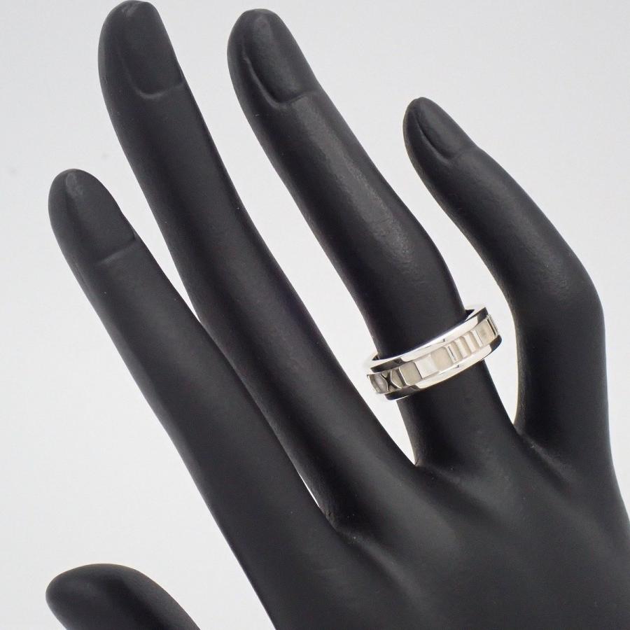 TIFFANY＆Co. ティファニー アトラス リング 指輪 シルバー925 9号【い