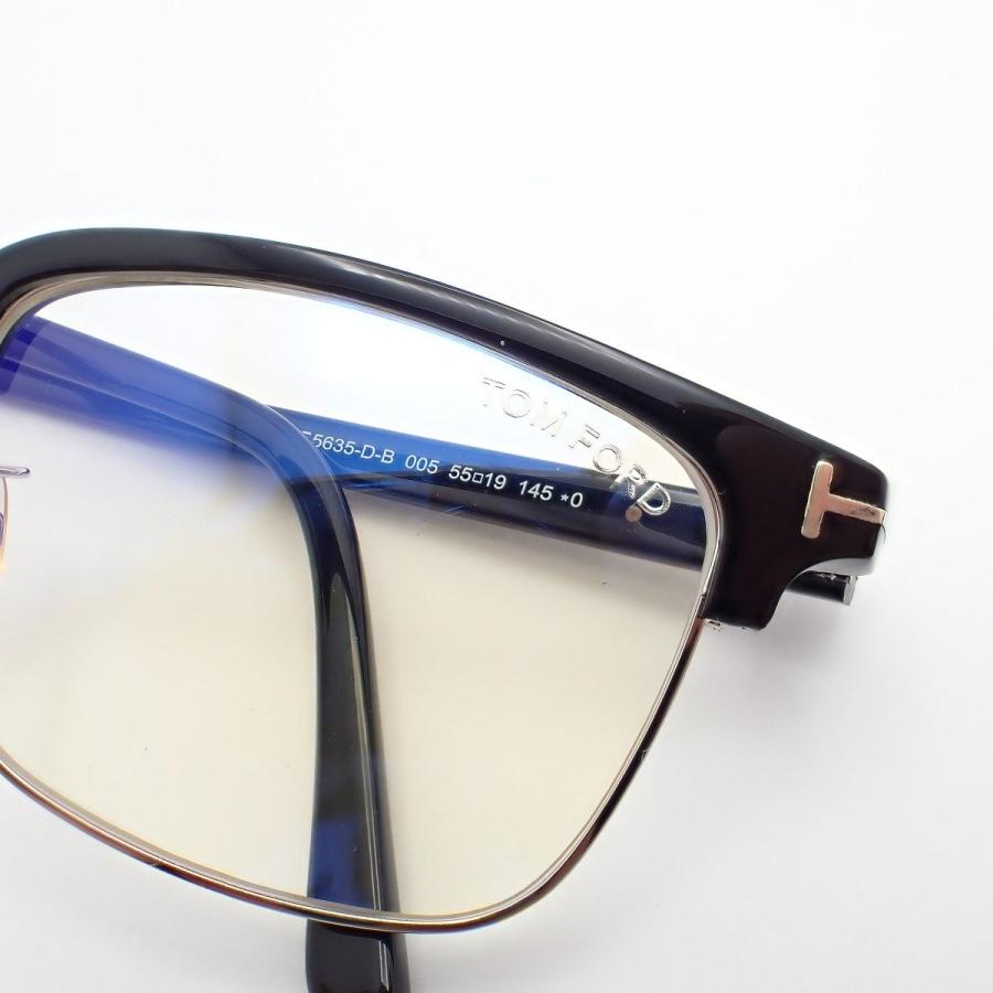 TOM FORD（トムフォード） メガネフレーム TF5635-D-B ブラック
