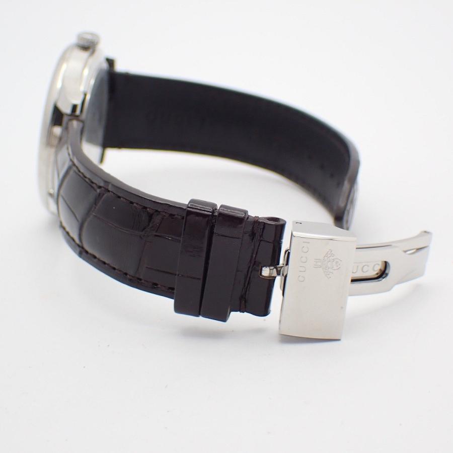 GUCCI（グッチ） 【美品】グッチ 126.3 Gタイムレス GMT 自動巻き
