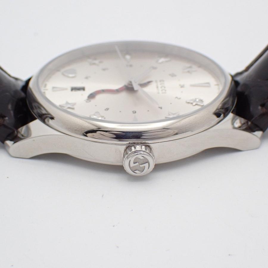GUCCI（グッチ） 【美品】グッチ 126.3 Gタイムレス GMT 自動巻き