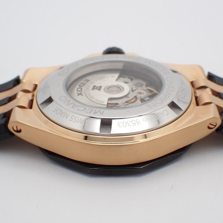 デルフィン EDOX エドックス メカノ 自動巻き メンズ 腕時計 PGメッキ