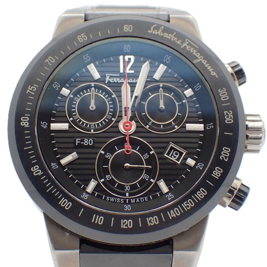 FERRAGAMO（フェラガモ） F-80 クロノグラフ クォーツ メンズ 腕時計 
