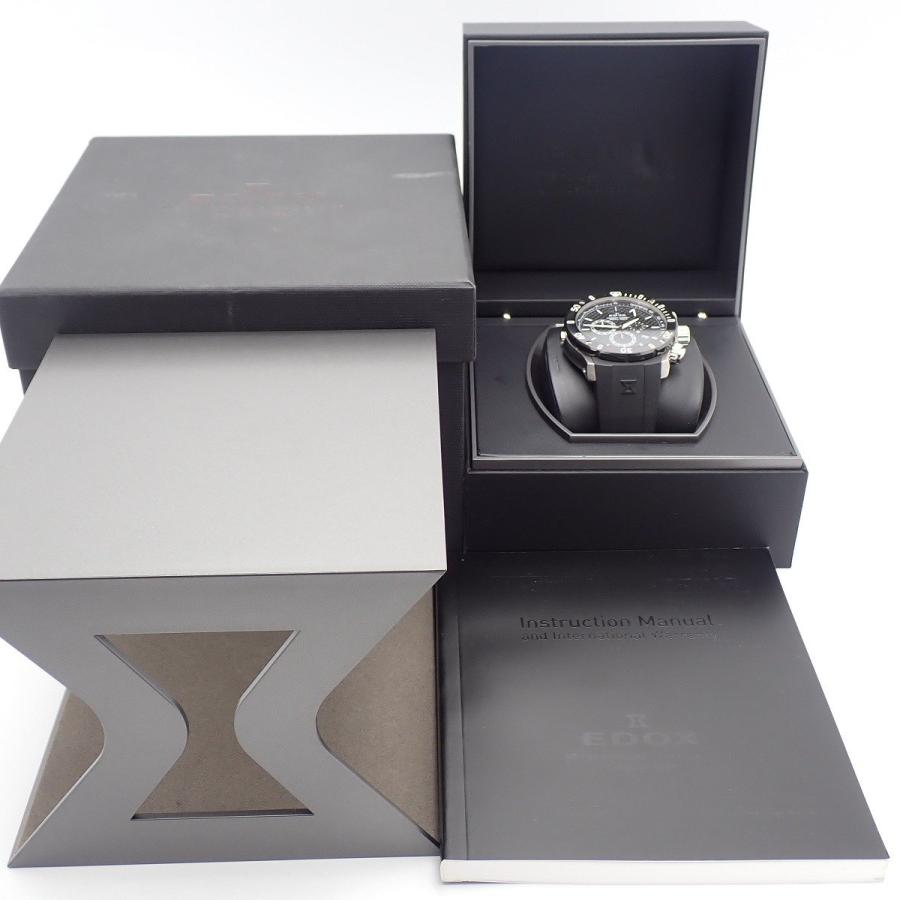 クロノオフショア-1 EDOX エドックス クロノオフショア1 クロノグラフ