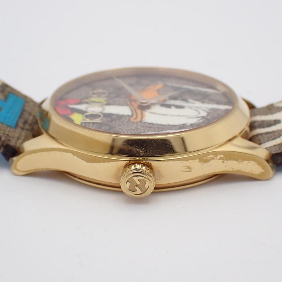 GUCCI（グッチ） × ディズニー ドナルドダック 126.4 Gタイムレス