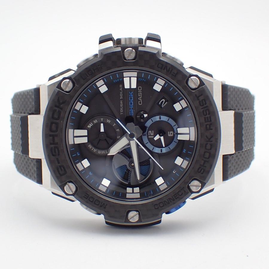 G-STEEL カシオ G-SHOCK Gスチール カーボンベゼル Bluetooth