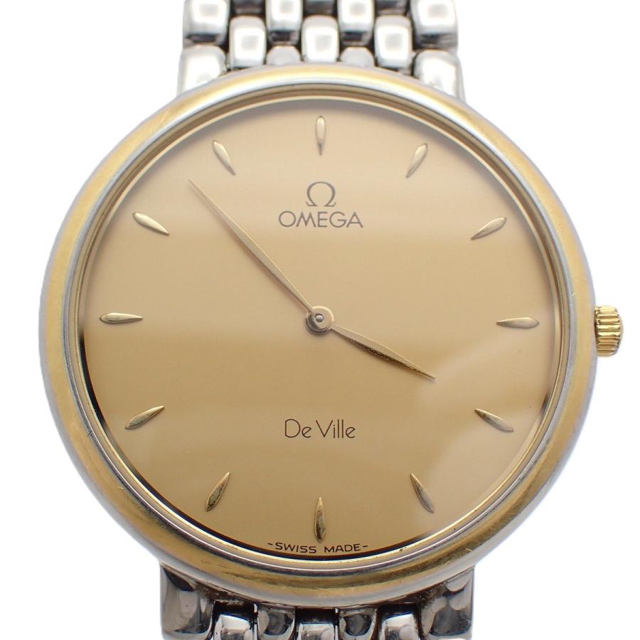 OMEGA DE VILLE 腕時計 ゴールド DE VILLE オメガ デビル ラウンド型 クォーツ メンズ 腕時計 ゴールド