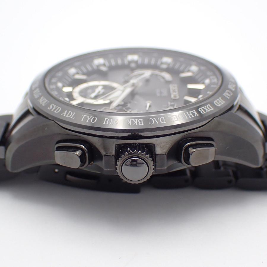 【稼働 箱 保証書付き】SEIKO アストロン ブラック文字盤 チタン 腕時計 ASTRON SEIKO セイコー アストロン 8Xシリーズ GPS衛星電波ソーラー