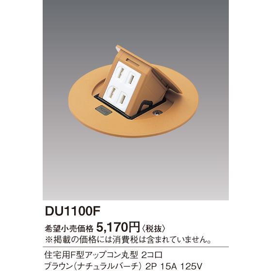 Panasonic（パナソニック） 【14時までのご注文で当日発送！】 DU1100F