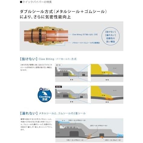 ダイキン（DAIKIN） 【即納・在庫品】KMJR1209A 冷媒配管用火無し継手