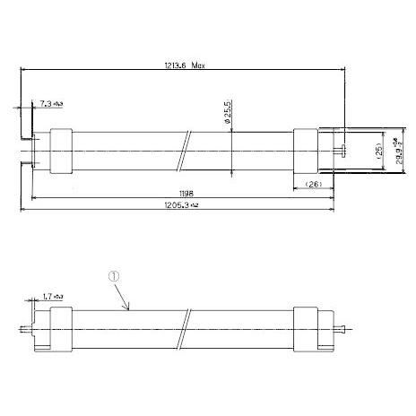Panasonic（パナソニック） 【即納・在庫品】LDL40SL2933K 直管LED蛍光