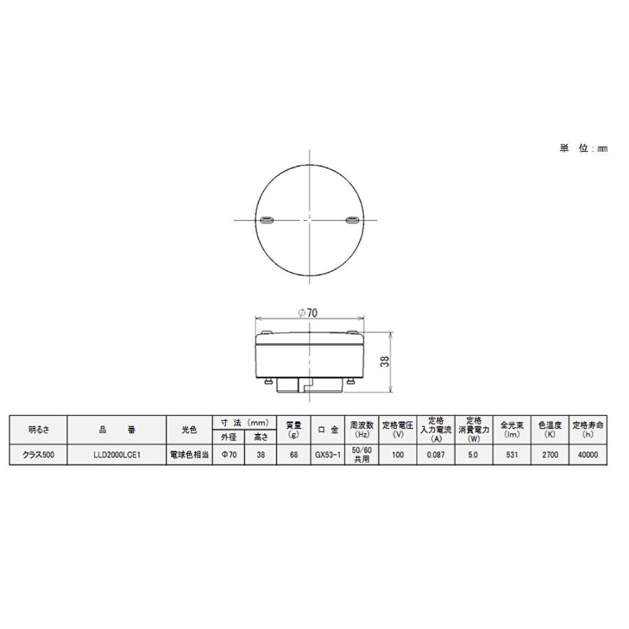 Panasonic 【即納・在庫品】LLD2000LCE1 パナソニック LED Panasonic 【即納・在庫品】LLD2000LCE1 パナソニック LED