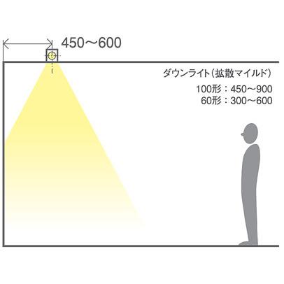Panasonic（パナソニック） ベースダウンライト LED一体型 昼白色